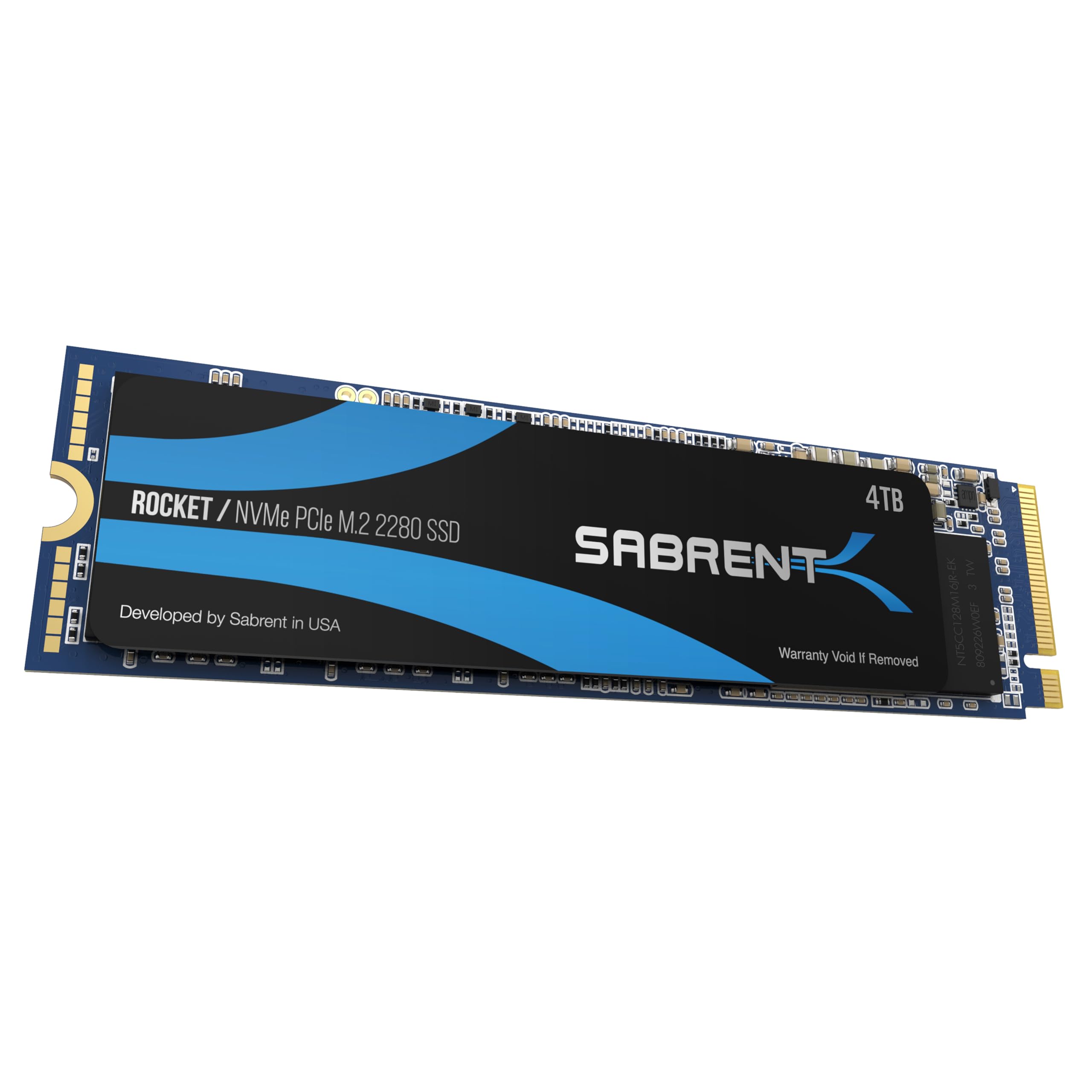 SABRENT M.2 NVMe SSD 4To Interne Solid State pour PC et laptops, Hautement performant, compatible NUCs et desktops (SB-R